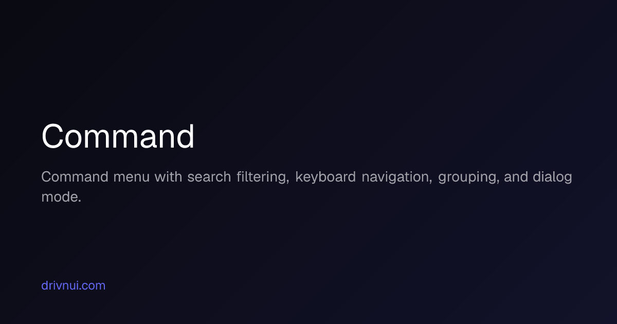 Command | Drivn